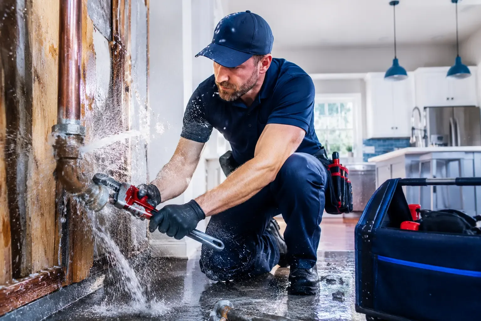 Local emergency pipe repair professionals in Burlingame, KS